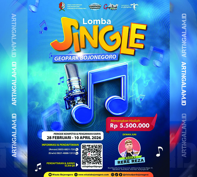 jingle geopark bojonegoro artngalam